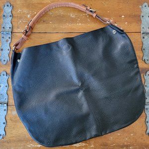 Big Black Leather Bag